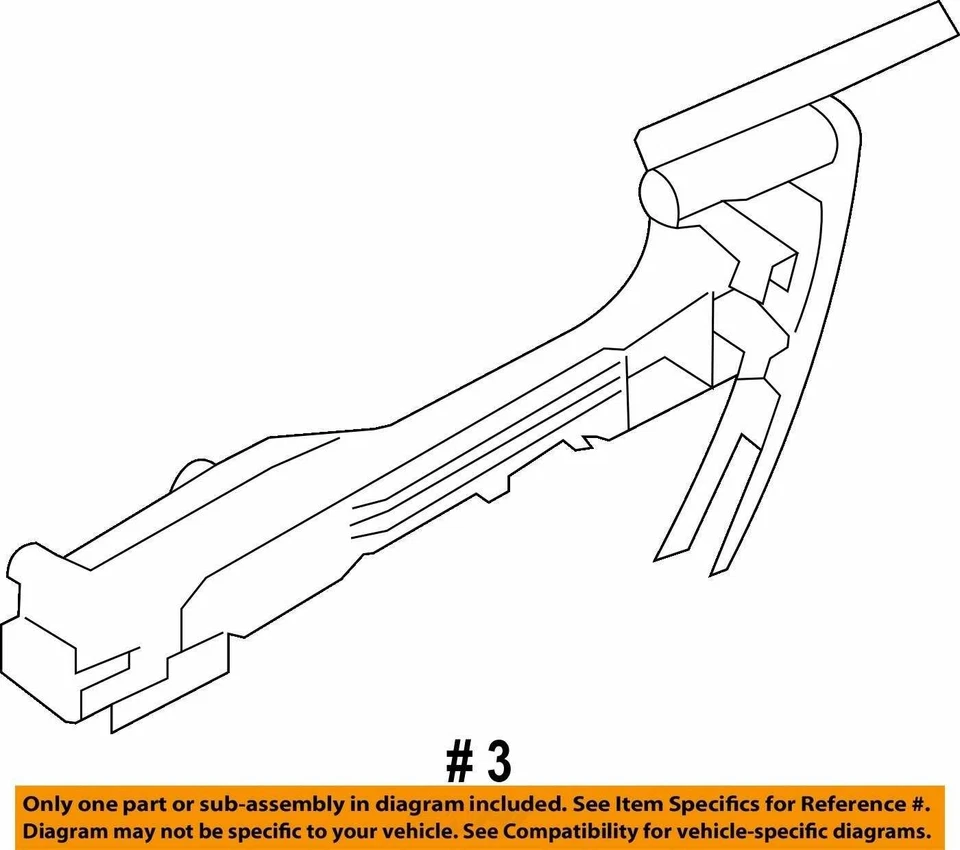 Manija de puerta exterior del pasajero trasero derecho Subaru Outback 2010-2014 plateada OEM Foto 4 de 4