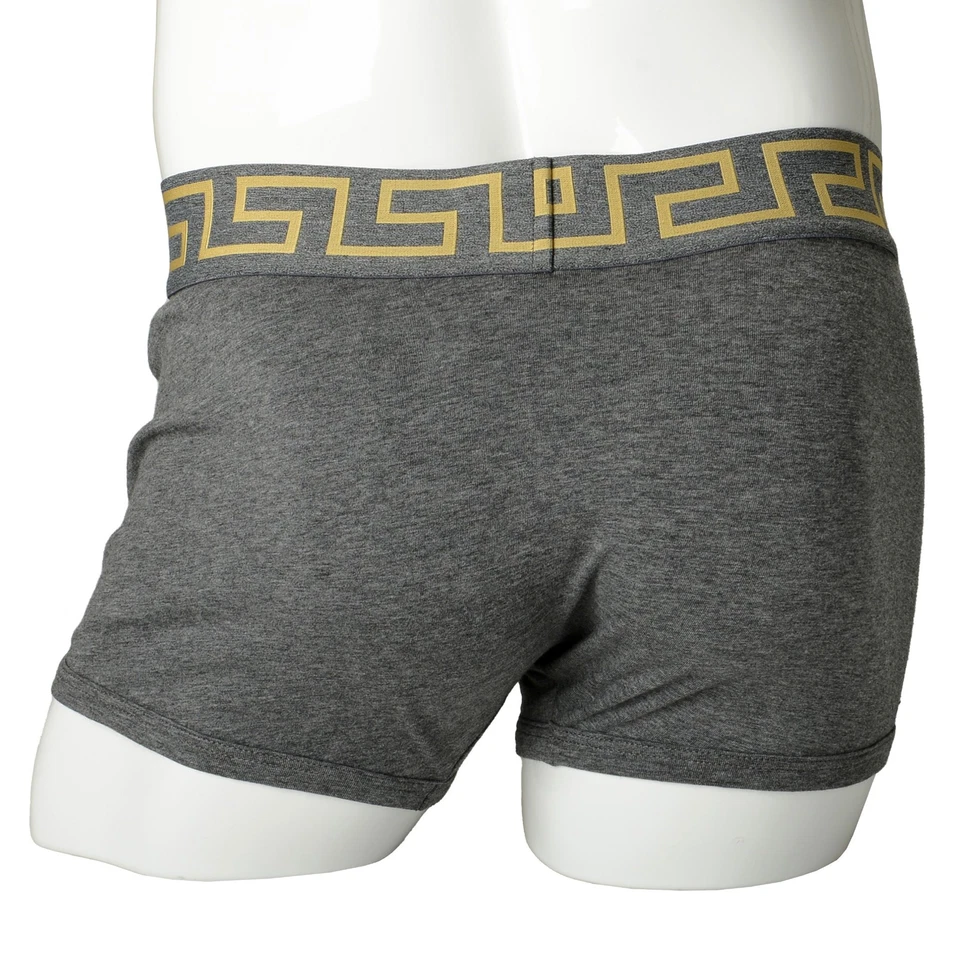 Versace Hombre Gris/Dorado Baúl Ropa Interior Versace Talla 3 US XS IT 46 Foto 3 de 4