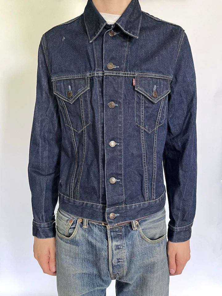 Vintage Levi's Trucker Denim Jacket 70500 04 Mens Large, photo 3 of 5