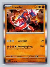 Koraidon #124/198 SV01: Scarlet & Violet Base Set Holo Rare Pokemon TCG Card