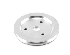 Small Block Chevy 283-350-383 Aluminum Swp Crankshaft Pulley Satin E43021