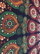 ༝Round Beach Throw Tapestry Printing Picnic Mat Beach Blanket Tapestry