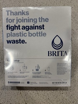 Brita OBO3 Water Filter Cartridges 8 Pack Carbon Removes Chlorine 40 gal