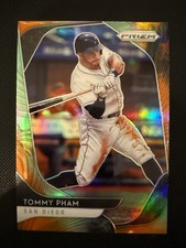 Tommy Pham #29 Prizm Cosmic Haze MLB Baseball 2020 San Diego Padres