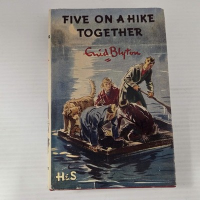 Five On A Hike Together by Enid Blyton HC/DJ 3rd Impression 1952 MYSTERY