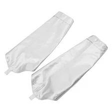  2 Pcs Welding Sleeve Burn Sleeves for Arms Aluminum Foil Insulation Cover