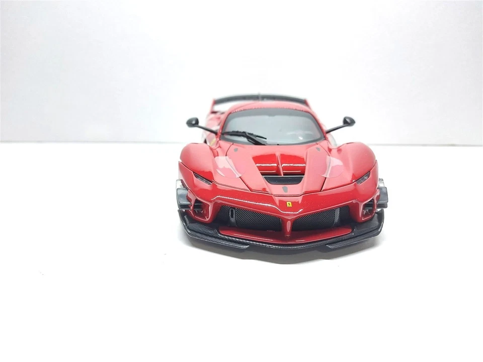 Ferrari Fxx-K Evo Hybrid 6.3 V12 1050 Hp Rosso Rubino del 2018 - 1/18 Burago - Immagine 2 di 4