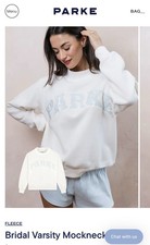 Parke Women's Mockneck Sweatshirt Size L/Xl