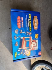 WORKPRO 70PC Wooden Workbench Kit Kid Tool Bench Building Toy Set for Toddler 3+