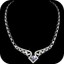 thumbnail 10 - 18k white gold simulated diamond pendant wedding party necklace luxury amazing