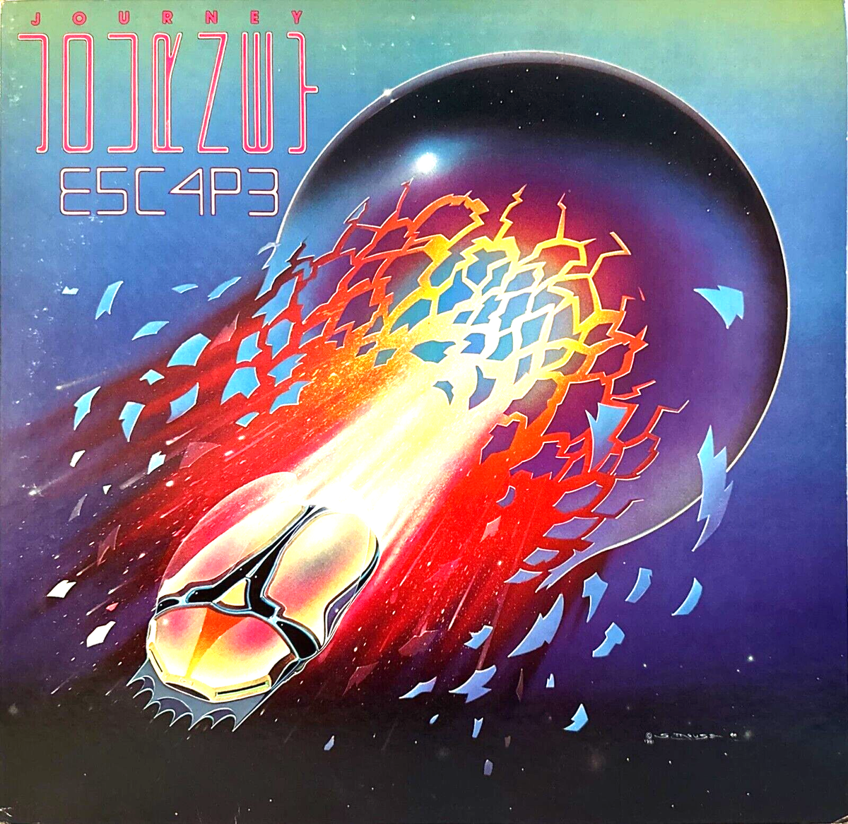 JOURNEY ESCAPE ジャーニー エスケープ レコード Journey - Escape ESC4P3 - Japan Vinyl Insert - 25AP-2100 | eBay