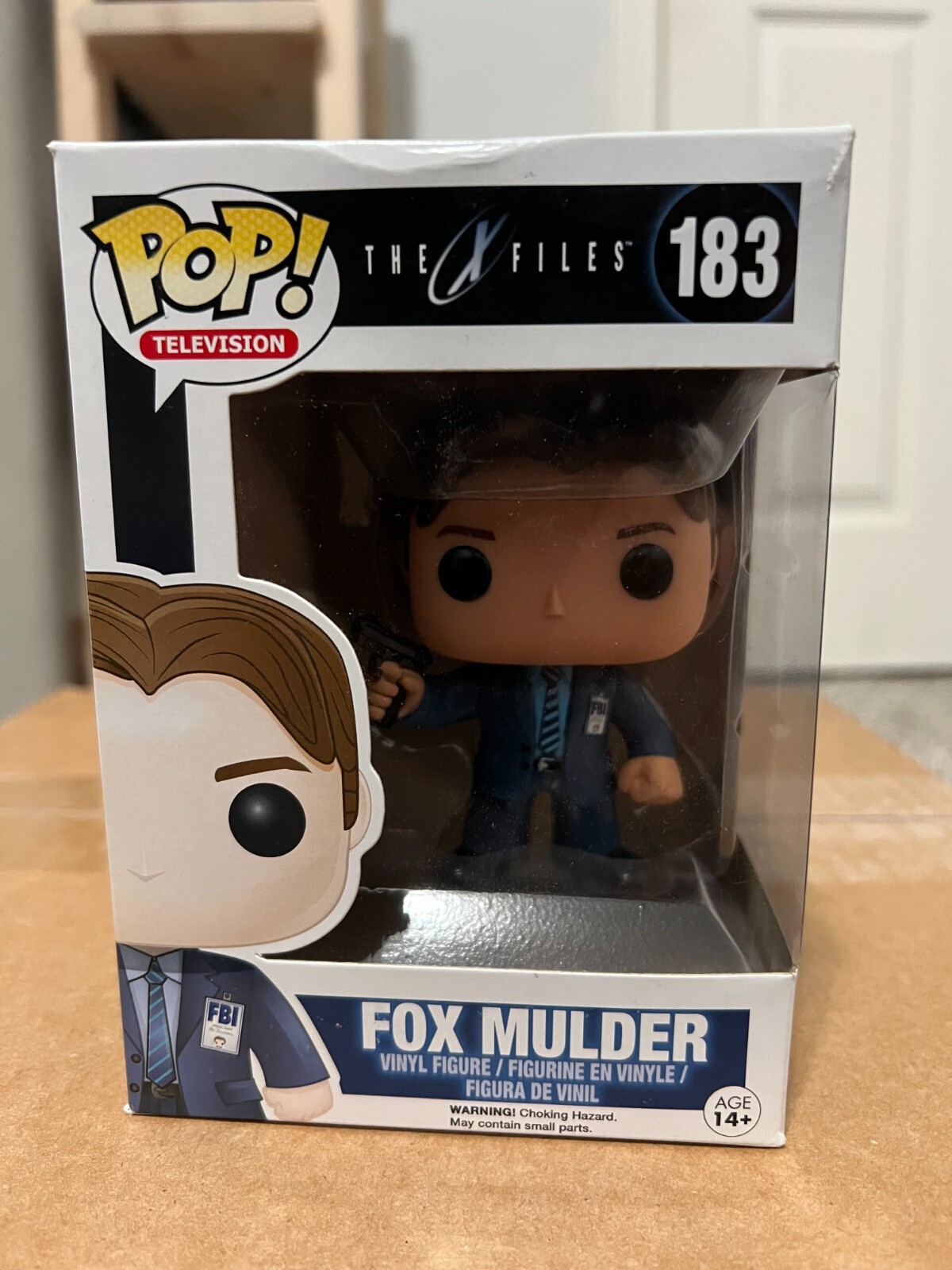 Funko Pop! Television The X-Files Fox Mulder #183 Vinyl Figure In Box