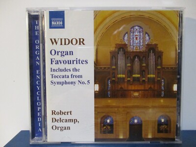 WIDOR: Organ Favourites - Robert Delcamp - CD - MINT condition - E24-3069