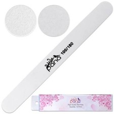10pcs Pana Professional Round White Nail File...