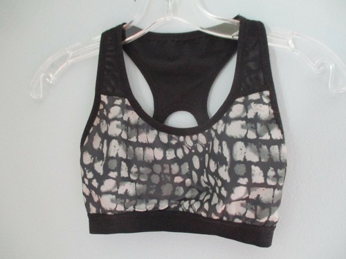 Danskin Now Women's Size S Black and Gray Sports Bra - Picture 3 of 12