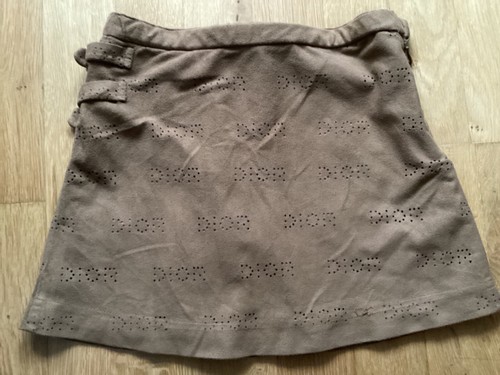 NEUw Christian Dior Gr 104 Festtagsrock, Kilt-Optik, LuXuS Partyrock, Winter - Bild 3 von 4