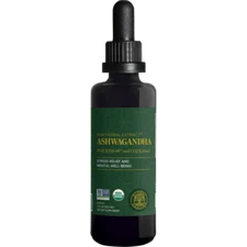 Global Healing Organic Ashwagandha KSM-66 Liquid Supplement Drops - 2 Fl Oz