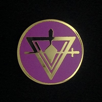 Masonic Royal & Select Master Cryptic Mason Lapel Pin (RSM-2)