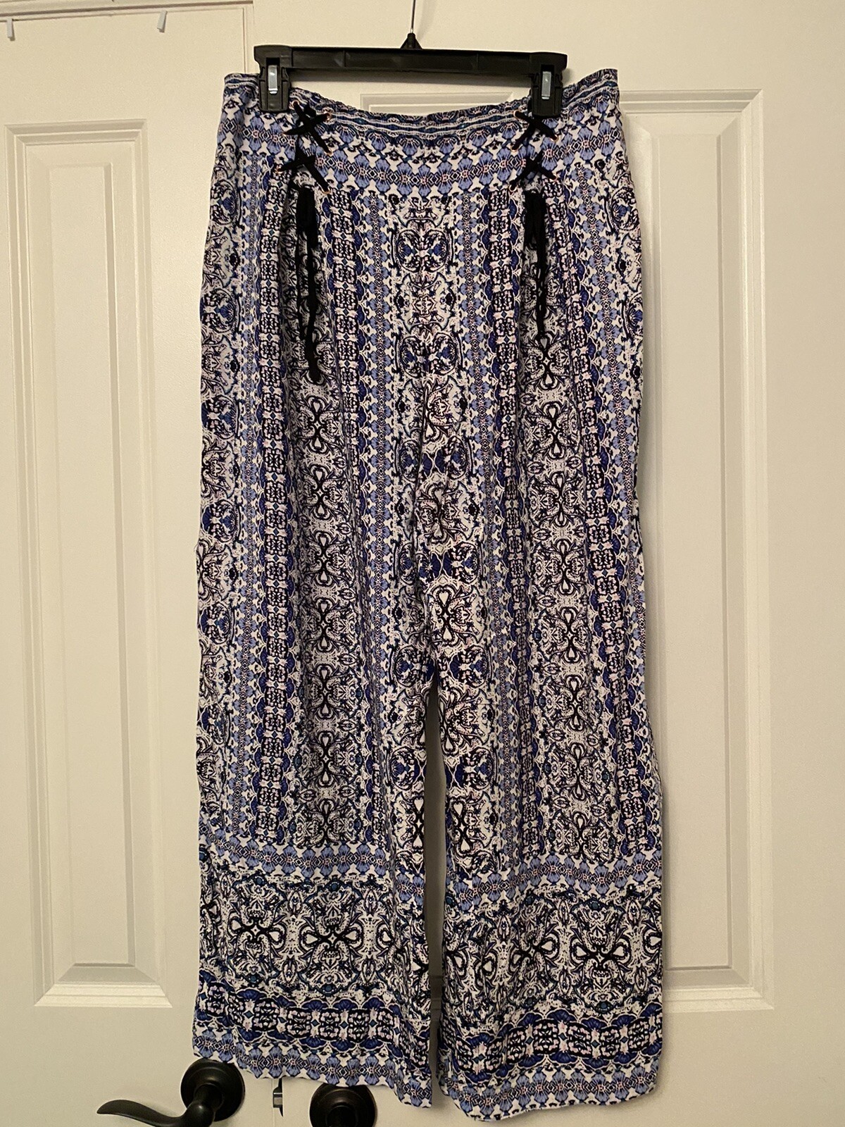 womens Guess palazzo pants Wide Leg Gem