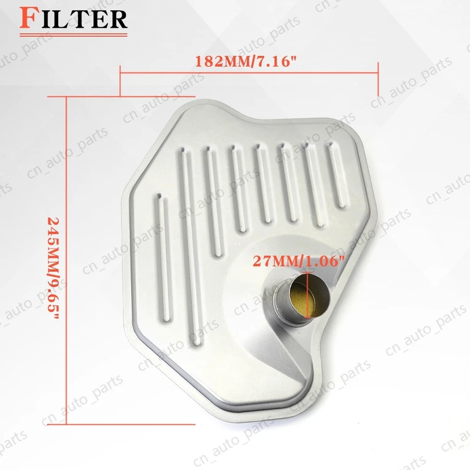 Filtro de aceite de transmisión + kit de junta de sartén F6AP7G186BA PARA FORD LINCOLN MERCURY Foto 4 de 4