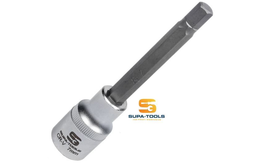 HARFINGTON Spindelmutter Stecknuss 41mm – 6-Punkt Für Radlager-Kontermuttern, Aus Karbonstahl