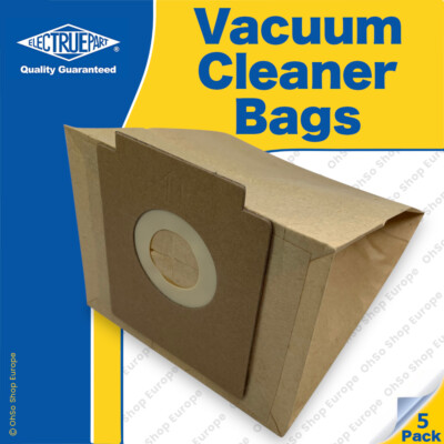 5 x ZANUSSI Vacuum Cleaner Dust Bags to Fit zanussi COMPACT ZAN3002EL
