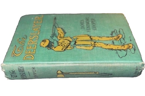 The Deerslayer by J. F. Cooper Written 1841 HC Green Cloth Hardback Book - Picture 6 of 8