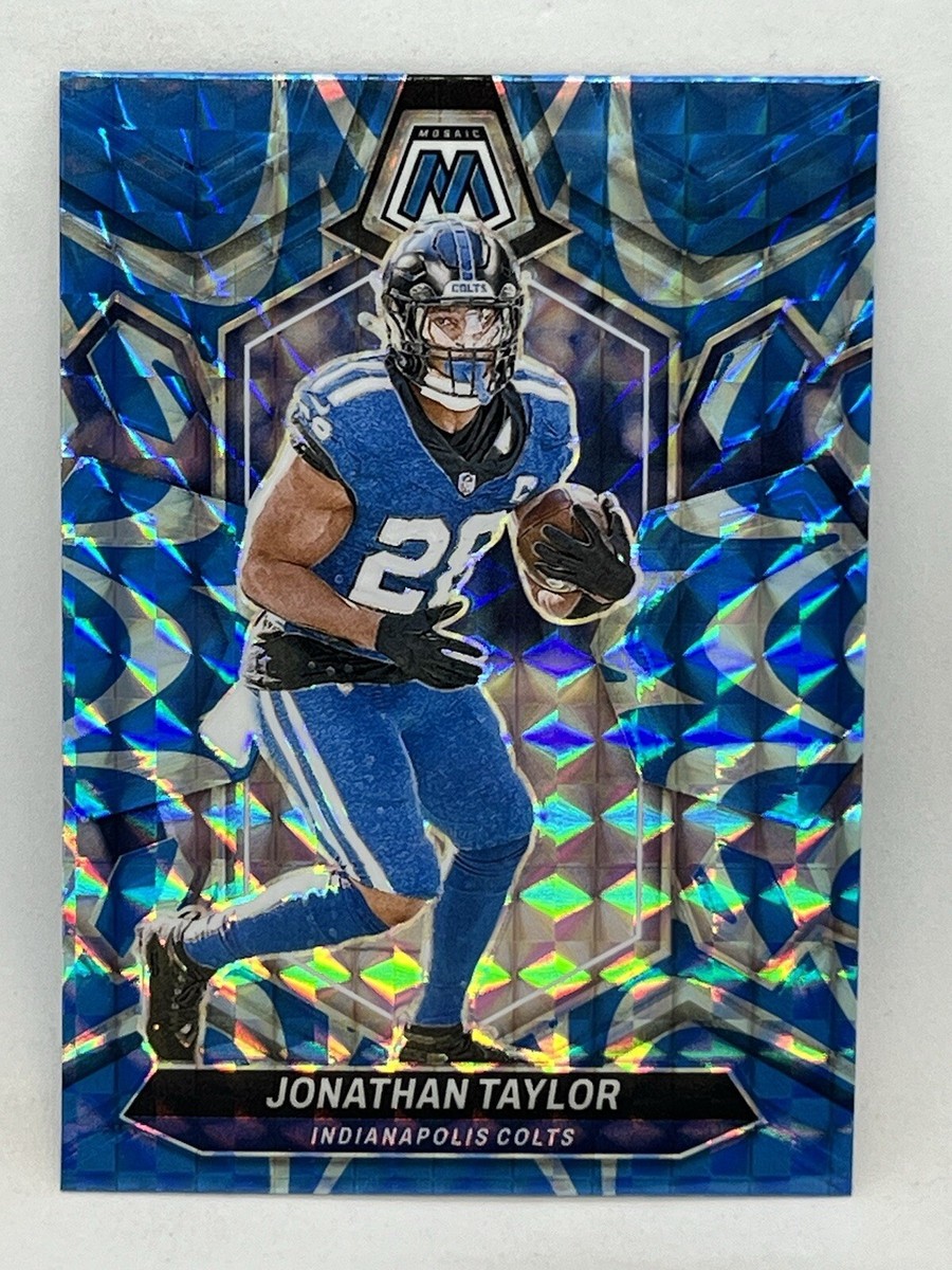2024 MOSAIC FOOTBALL BLUE REACTIVE JONATHAN TAYLOR #93 | eBay