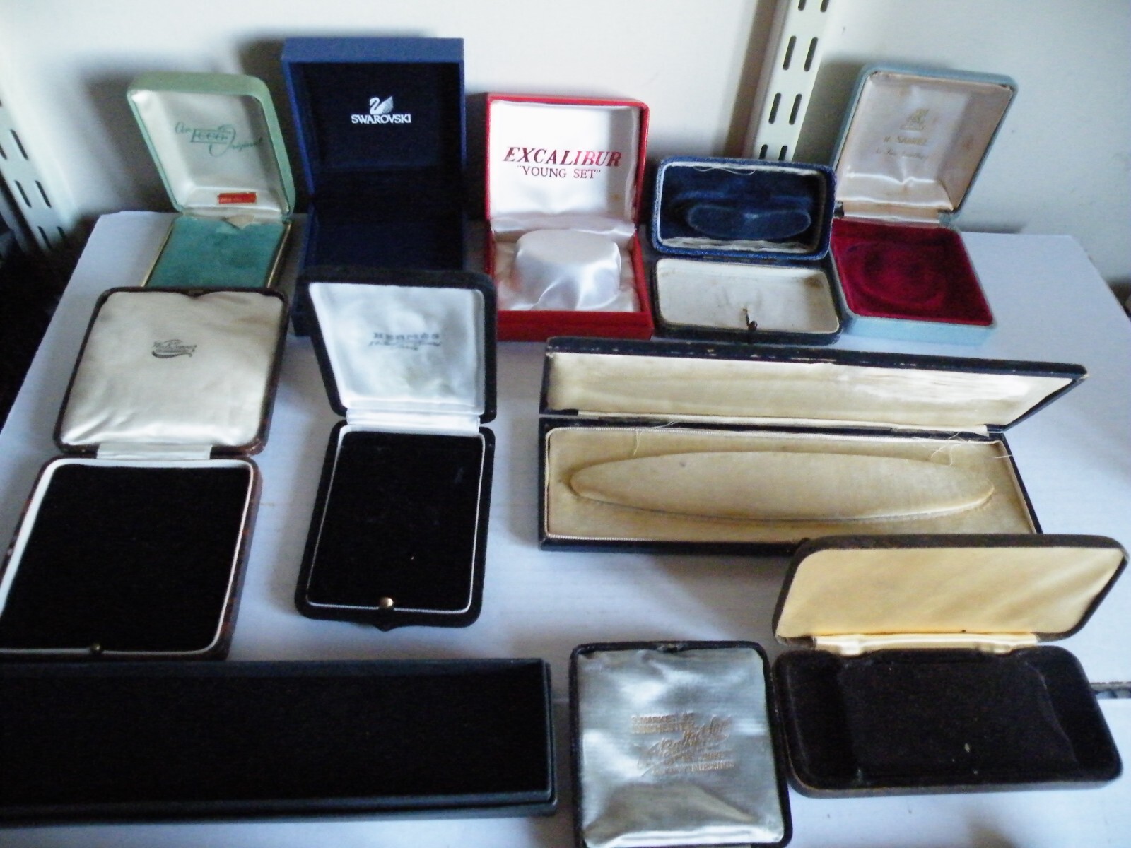 COLLECTION OF 14 VINTAGE JEWELLERY BOXES eBay