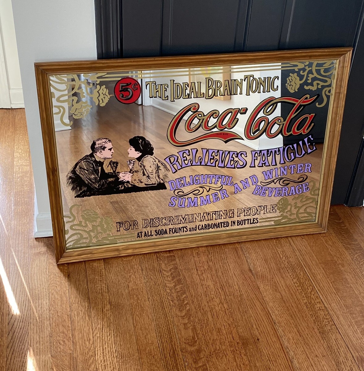 Coca-Cola ヴィンテージパブミラー50×35 Coca-Cola ヴィンテージパブミラー50×35 ヴィンテージ