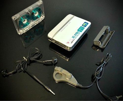 "USED" Cassette Player Matsushita Rq-Sx91 Ultra-Thin Renovated Complete Japan - Picture 4 of 7