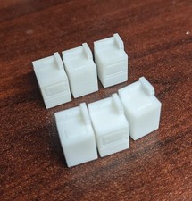 HO Scale Coin Operated Washing Machines  Dryers 6pcs 