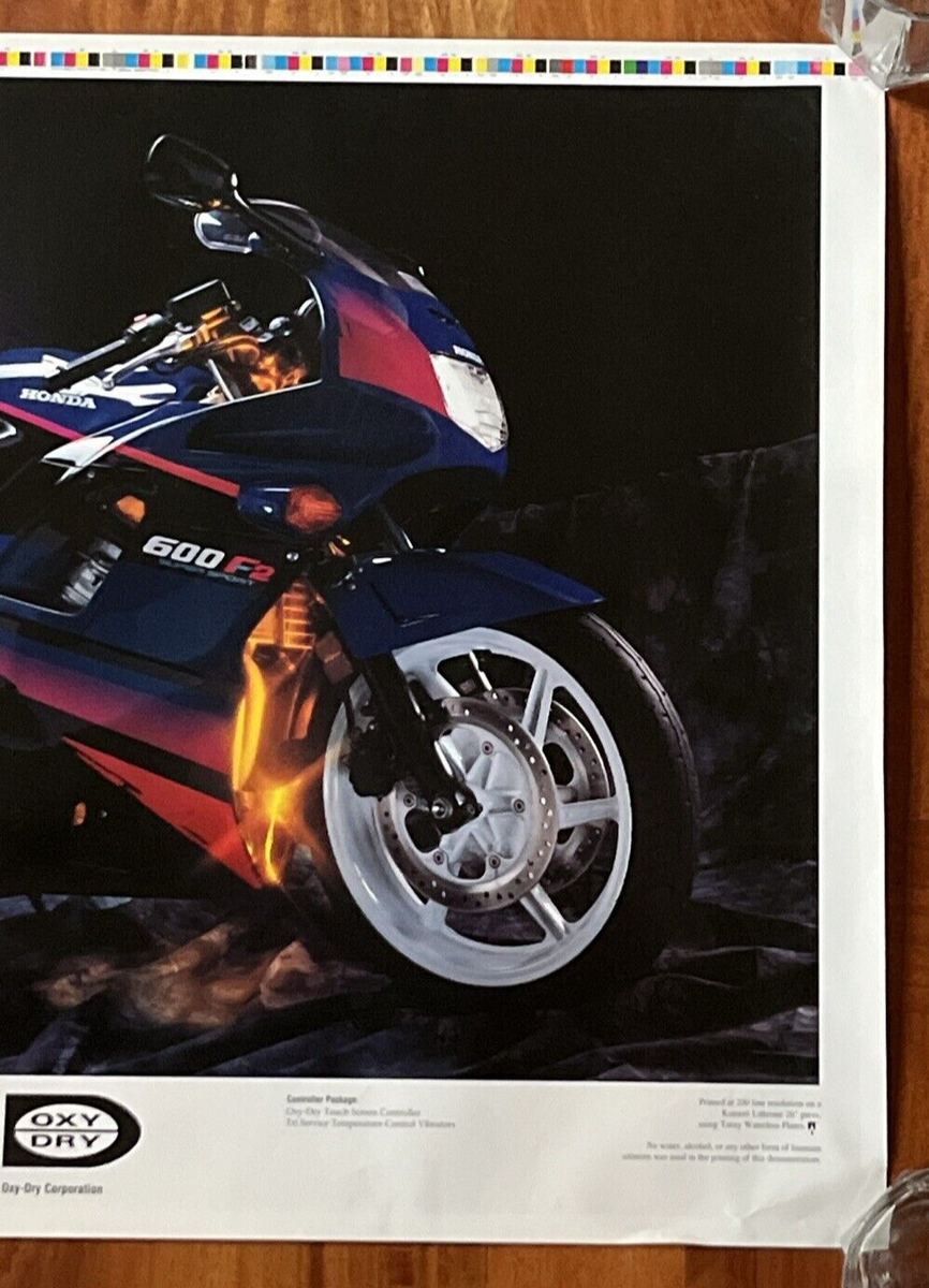 Honda CBR 600 F2 Supersport Poster Print Oxy Dry 19