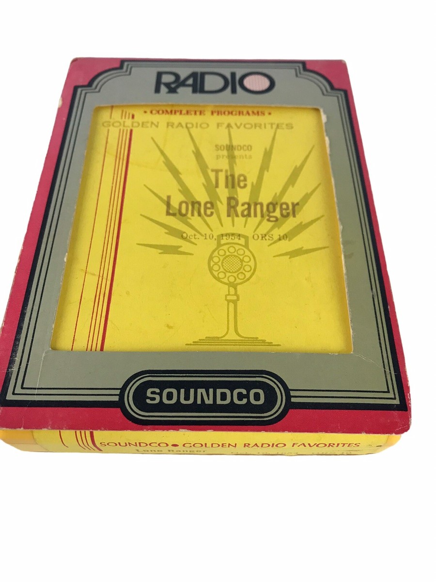 Oct 10, 1954 The Lone Ranger Radio Show on 8 Track Tape