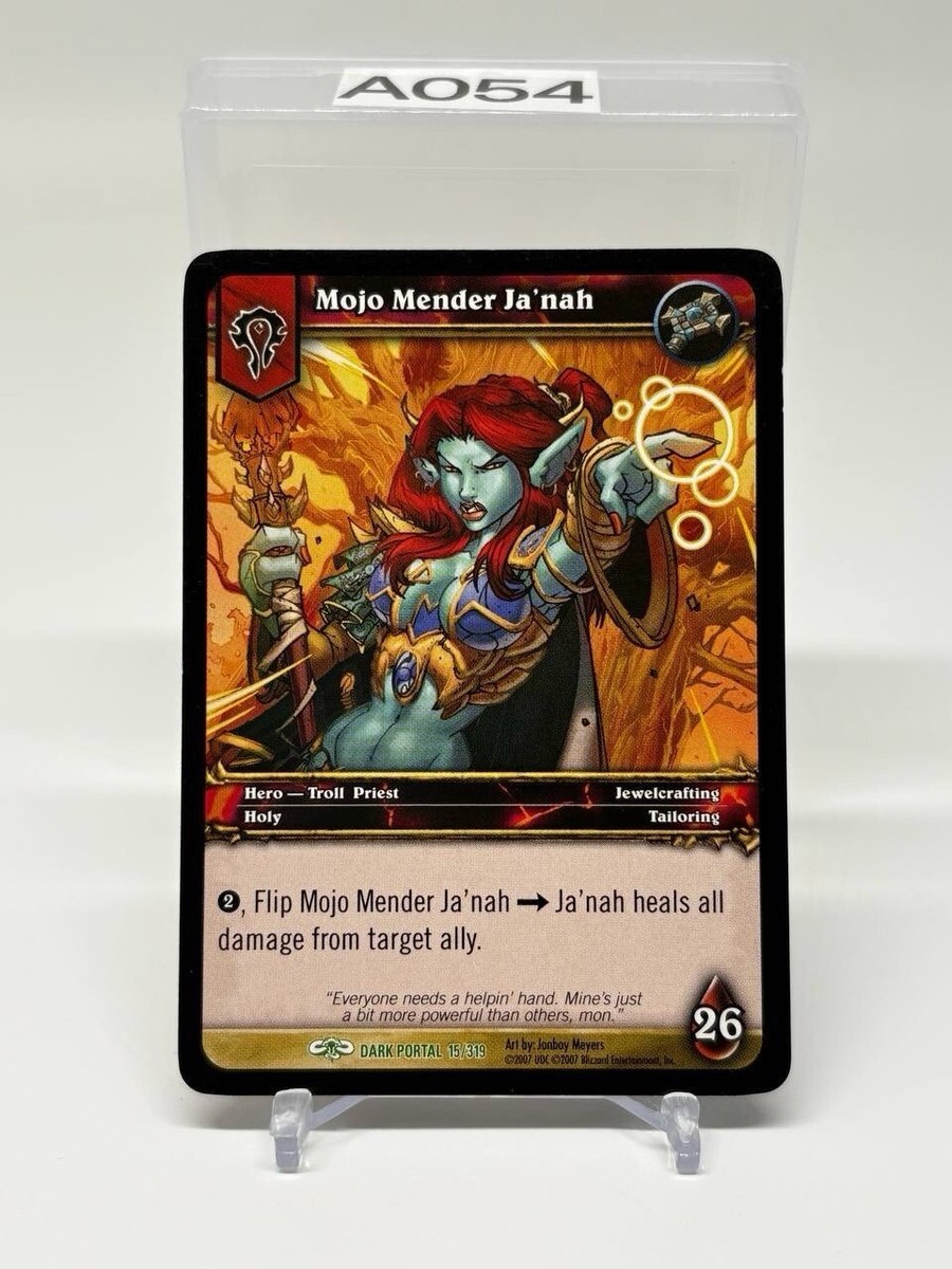 World of Warcraft WoW TCG Through the Dark Portal Card Mojo Mender