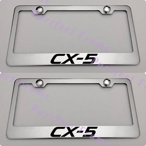 MERCEDES AMG Stainless Steel License Plate Frame Rust Free W// Bolt Caps