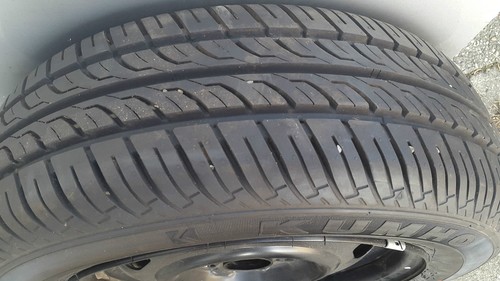 VW Jetta II 1 x Stahlfelge Reserverad mit Reifen ! 175/65R14/82T - Bild 1 von 5