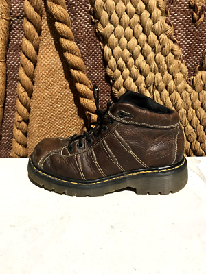 VTG Dr. Martens 9763 Brown Ankle Boots Chunky 7 Eye men’s size 8 Women’s size 10 Dr. Martens | Shoes | Dr Martens 9763 Chunky Vintage Boots  main image 2