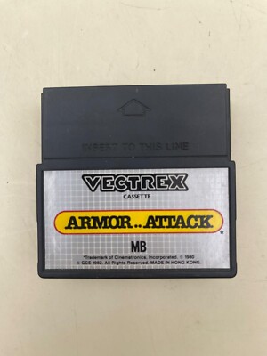 5/2 Vectrex Spiel / Armor..Attack / Cassette / Modul / 1983 / MB