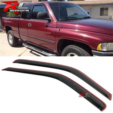 Fits 94-02 Dodge Ram 1500/2500/3500 Rain Guards Shade Deflectors Window Visors