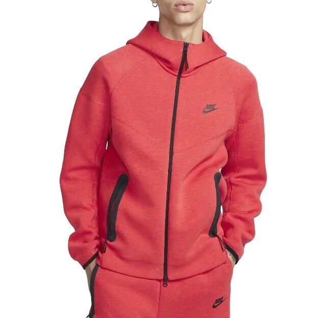 Nike Tech Fleece Full Zip Windrunner Heather Hoodie FB7921 Nike Tech Fleece Full Zip Windrunner Heather Hoodie FB7921