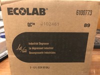 (case Of Two) Ecolab 6100773 Qc 89 Industrial Degreaser 1.3 Liter Brand (case Of Two) Ecolab 6100773 Qc 89 Industrial Degreaser 1.3 Liter Brand