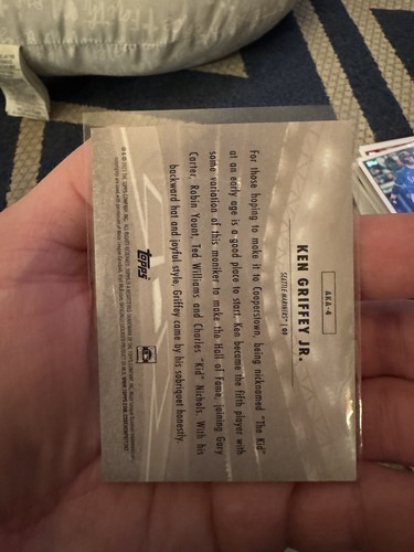 2023 Topps Update Ken Griffey Jr.  #AKA-4 SSP Insert THE KID Seattle Mariners 🔥 - Bild 2 von 2