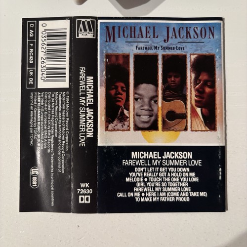 MICHAEL JACKSON - FAREWELL MY SUMMER LOVE (RARE UK CASSETTE TAPE) - Picture 4 of 6