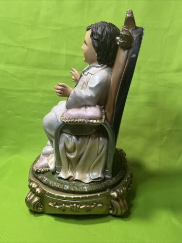 Nino Doctor Statue Christ Child Resin/Plastic 11.5 Inch Mexico Traditional - Picture 6 of 13