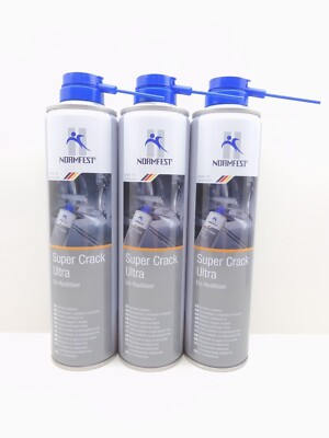 3X SUPER CRACK ULTRA EIS ROSTLÖSER VEREISER SPRAY KRIECHÖL 400ML  