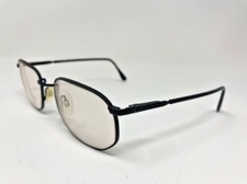 LUXOTTICA ALLBLACK Eyeglasses 54-20-140 Matte Glossy Black AU70