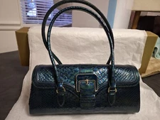 Brahmin Kalopsia Collection Dayan Evergreen Satchel Bag Newest