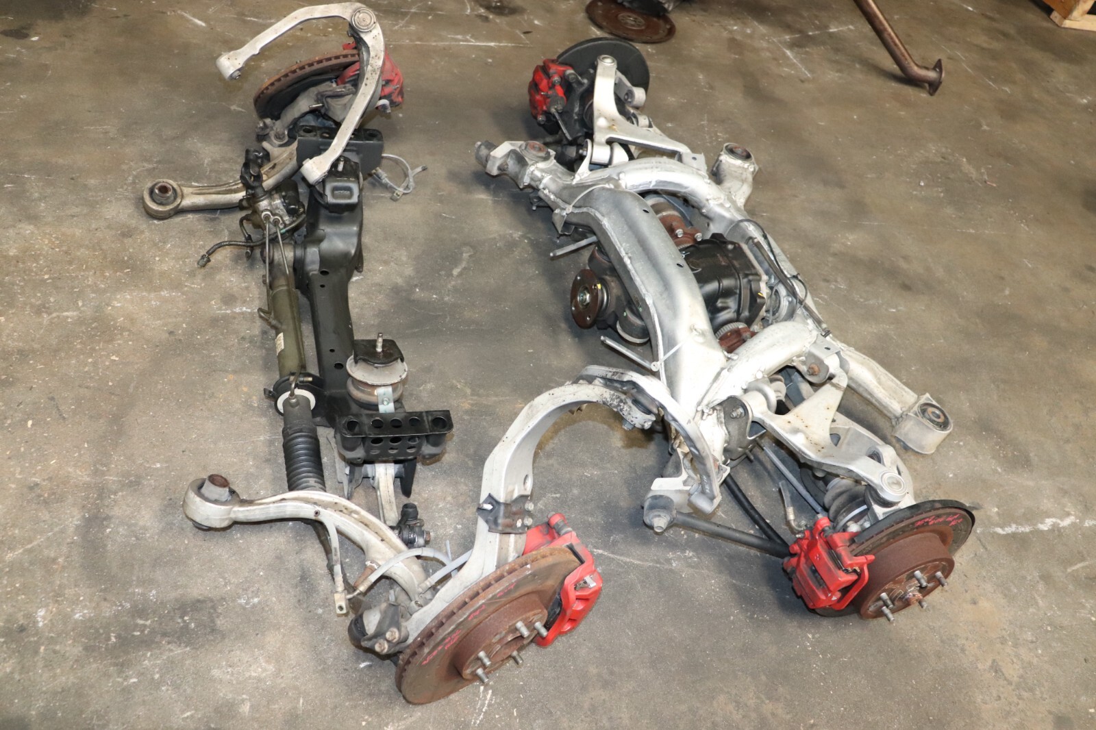 2006 Nissan 350Z Front Rear RWD M/T Differential Brakes Axles Subframe