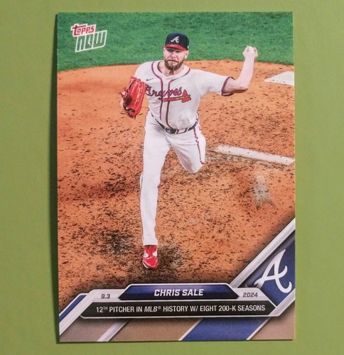 2024 Topps Now 639 Chris Sale